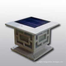 Oriental style solar garden light, LED garden pillar light, solar fence light, solar post light